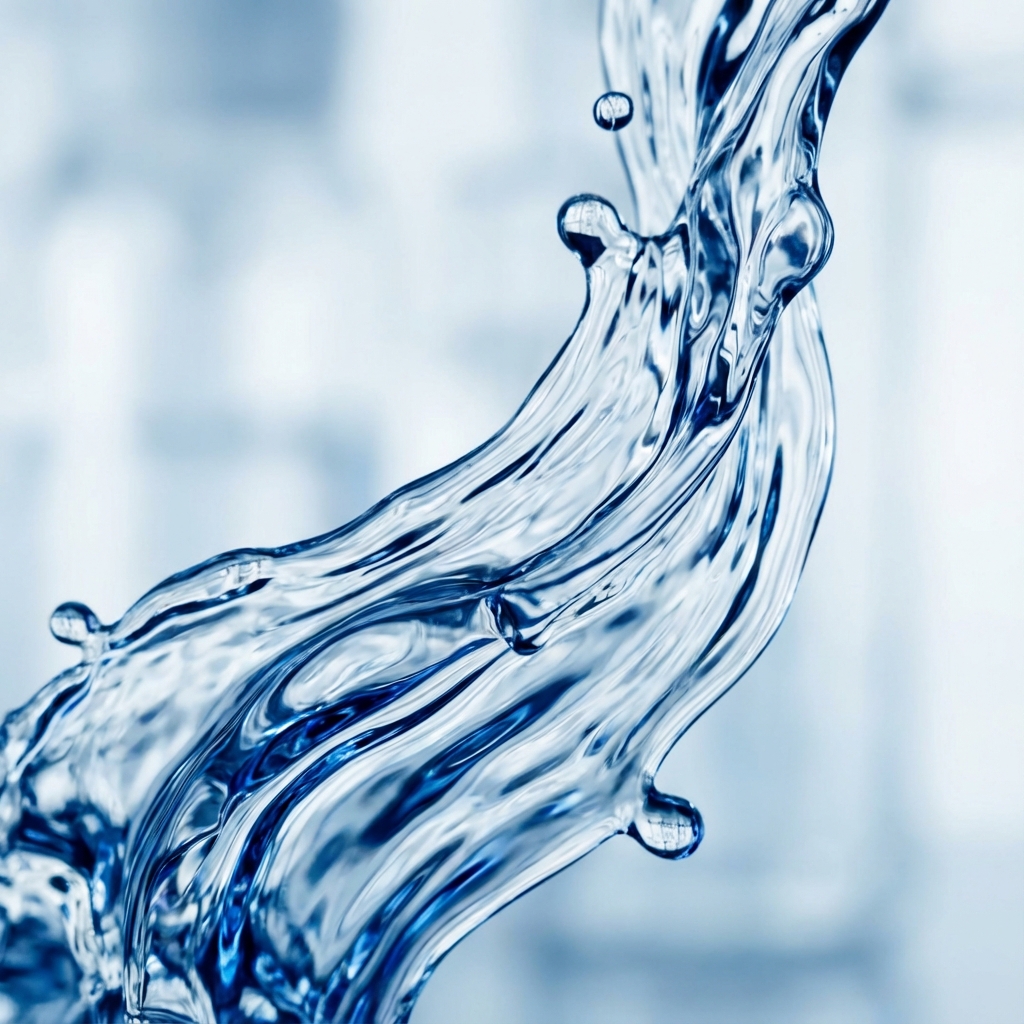 Fondo agua pura en movimiento